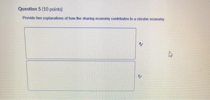 Question 1 (4 points) Identify four ways to get