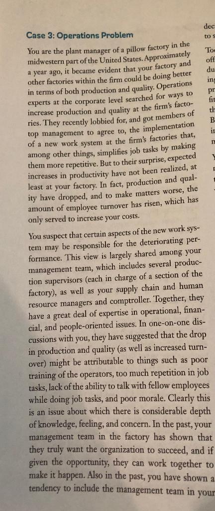 dec tos Toc off du ins pr fit th B Case 3: