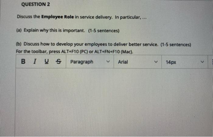 QUESTION 1 Look at the statistics in the table