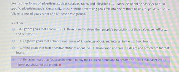 Like its other forms of advertising such as