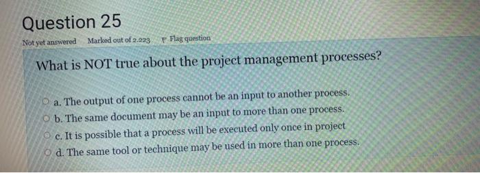Needed asap without explanation Question 18 Not