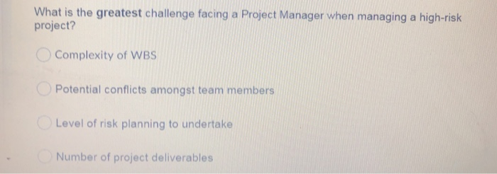 Before planning risk responses what activity does