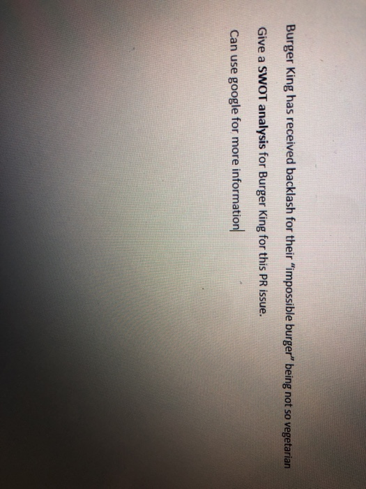 Burger King has received backlash for their