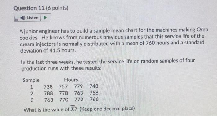 Question 11 - Thanks so much! Question 11 (6