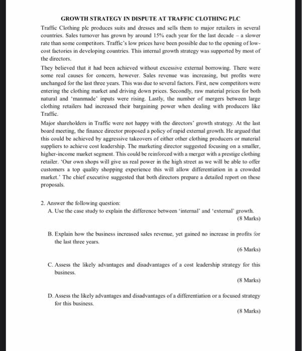 Please answer the question based on the case