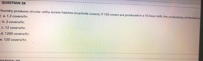 JUST DO 2 and 13 QUESTION 30 Un electronic