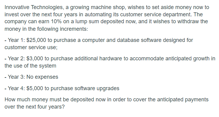 Innovative Technologies, a growing machine shop,