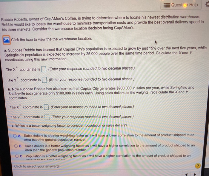 Robbie Roberts, owner of CupAMoe's Coffee, is