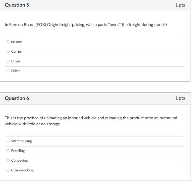 Products have little value to the customer until