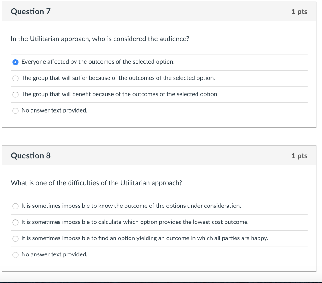 Question 9 1 pts Which of the following decisions