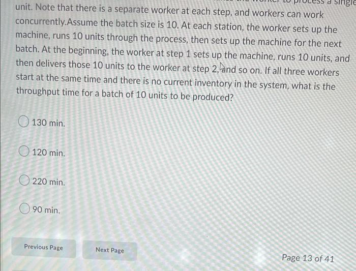 Question 13 (7.5 points) H&M uses the following