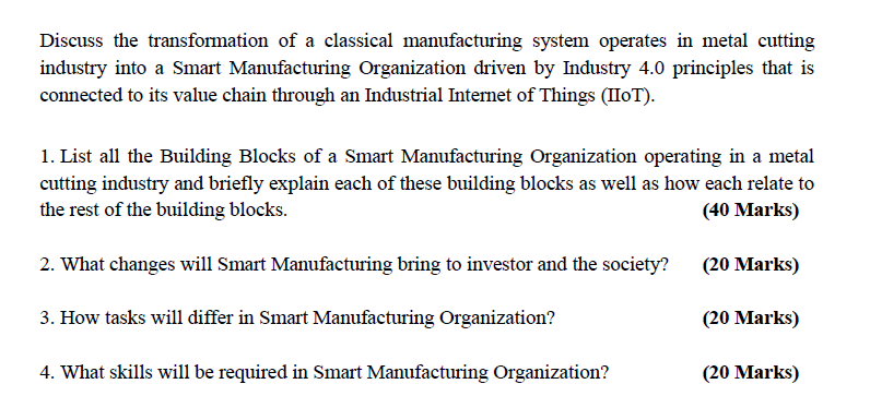 Discuss the transformation of a classical