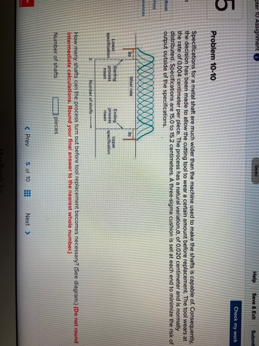 pter 10 Assignment 1 Seved Help Save & Exit
