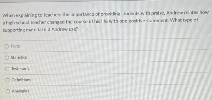 A listener who evaluates a presentation to