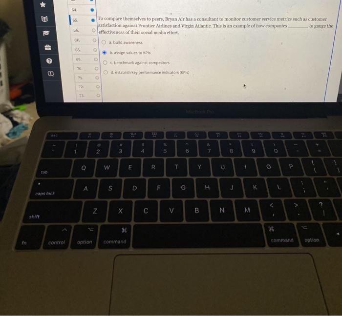 64 65. 66. 12 To compare themselves to peers,