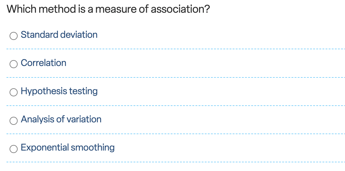 Which of the following is an inferential
