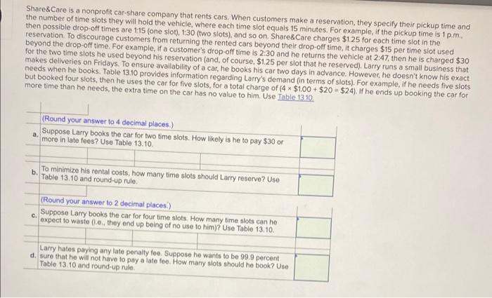 Share&Care is a nonprofit car-share company that