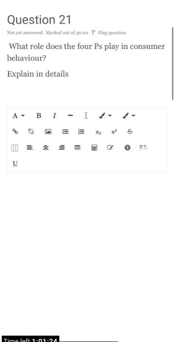 quickly please Marketing case application: