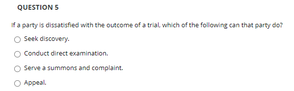 QUESTION 1 Which of the following is (are)