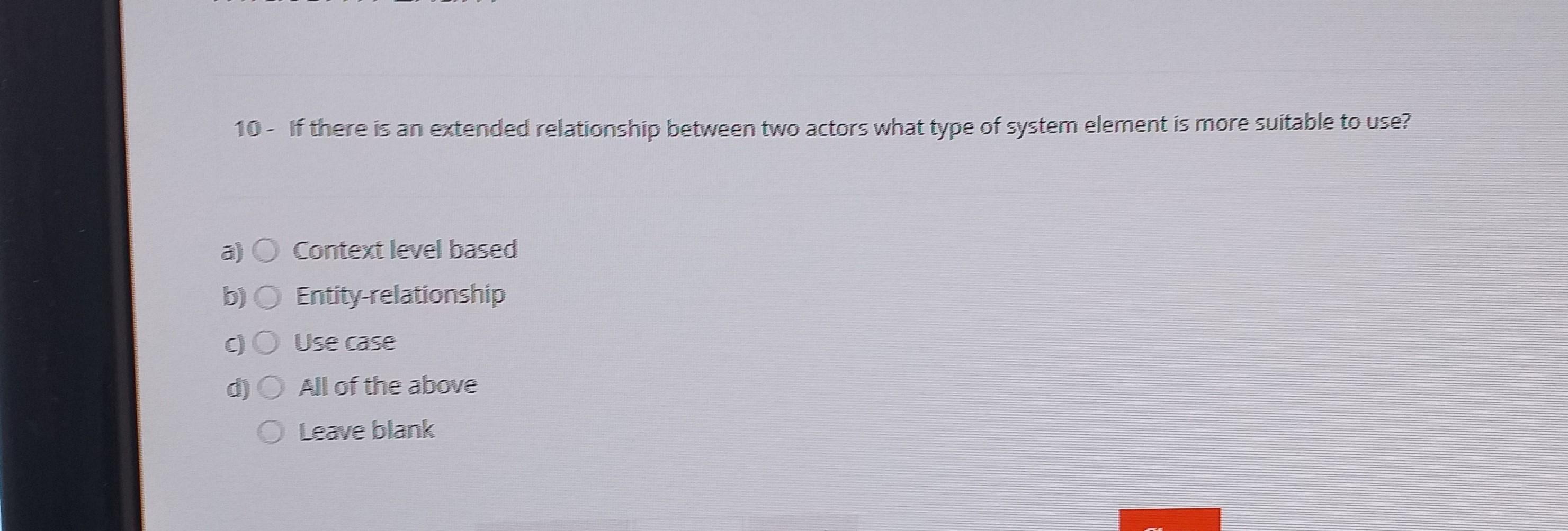 2 If a system analyst is considering a size of a