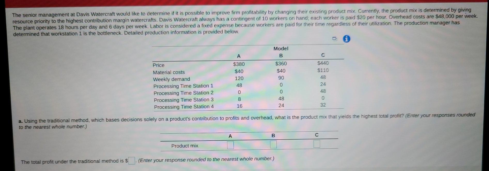 The senior management at Davis Watercraft would