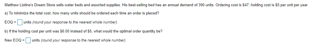 Q14 Matthew Liotine's Dream Store sells water