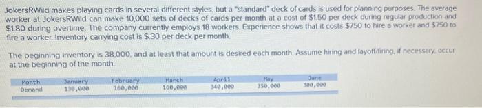 JokersRWild makes playing cards in several