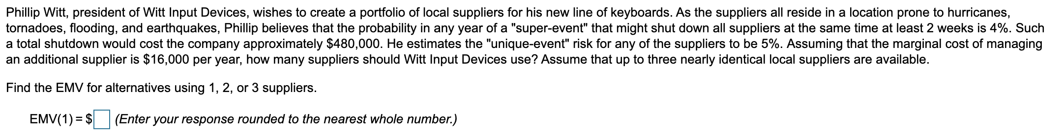 Please find EMV1, EMV2, and EMV3. Will give