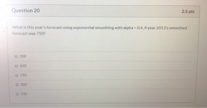 The dean of a school of business is forecasting