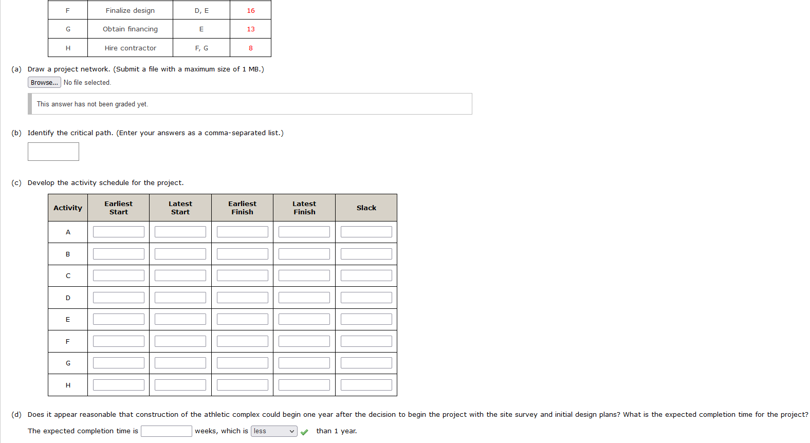 Need help with B, C, D. Colonial State College is