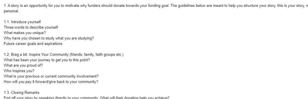 1. A story is an opportunity for you to motivate