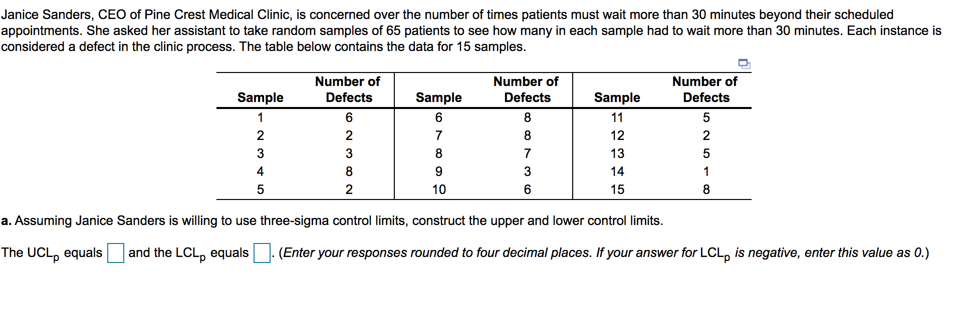 Janice Sanders, CEO of Pine Crest Medical Clinic,