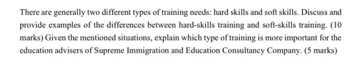 Section A: Answer ALL the questions in this