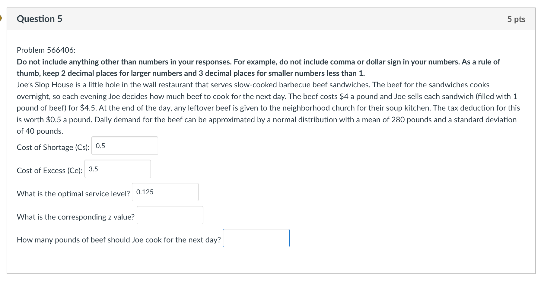 Problem 566406: Do not include anything other