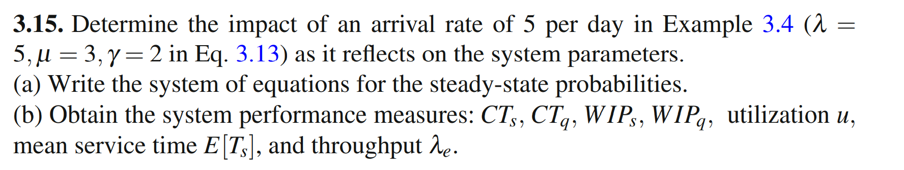 Please answer 3.15 and show all work. Thanks