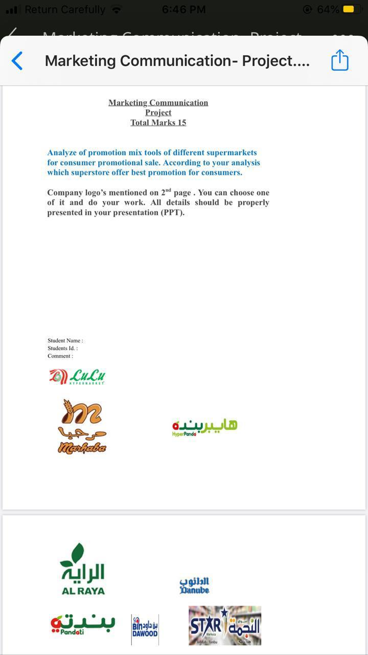 analyzle of promotion mix tools of different