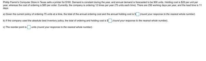 Phillip Flamm's Computer Store in Texas sells a