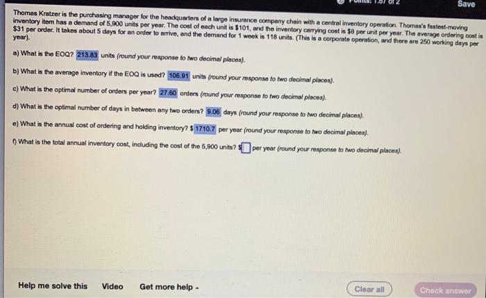 Save Thomas Kratzer is the purchasing manager for