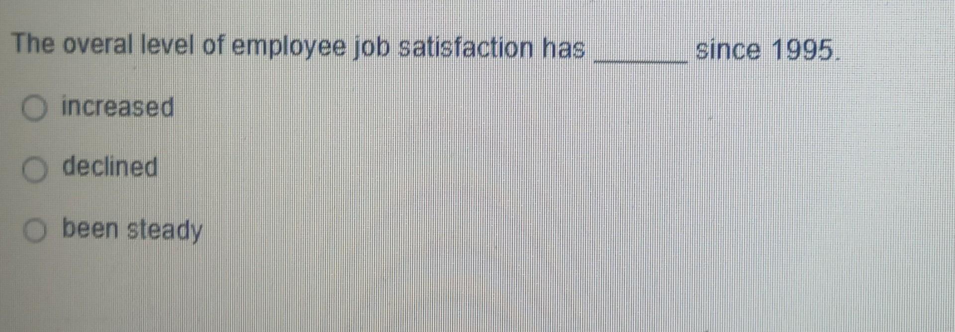 Which of the following is a cost of downsizing?