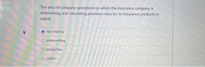 The area of company operations by which the