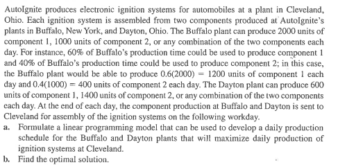 Autolgnite produces electronic ignition systems
