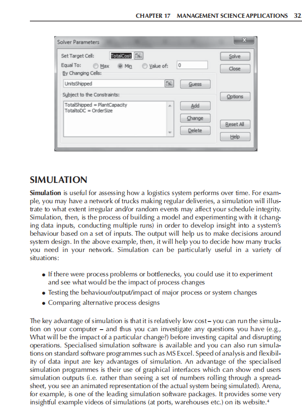 Use the Solver Simulation Practice spreadsheet
