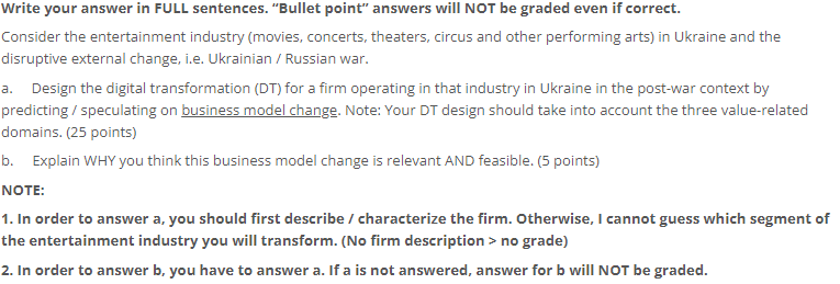 Write your answer in FULL sentences. "Bullet