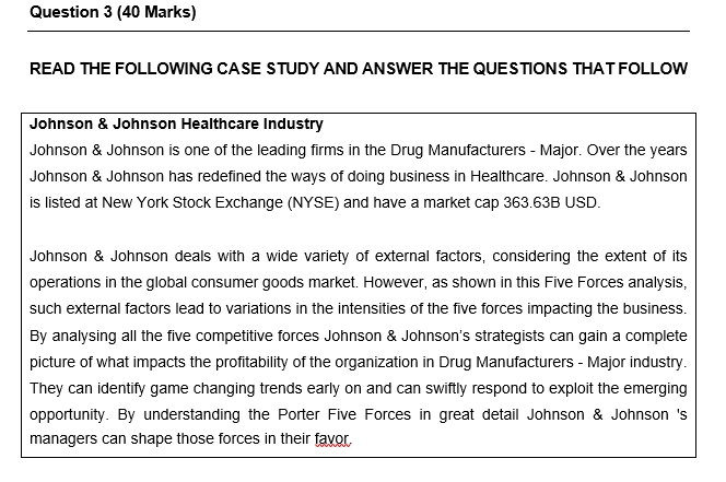 undefined Question 3 (40 Marks) READ THE
