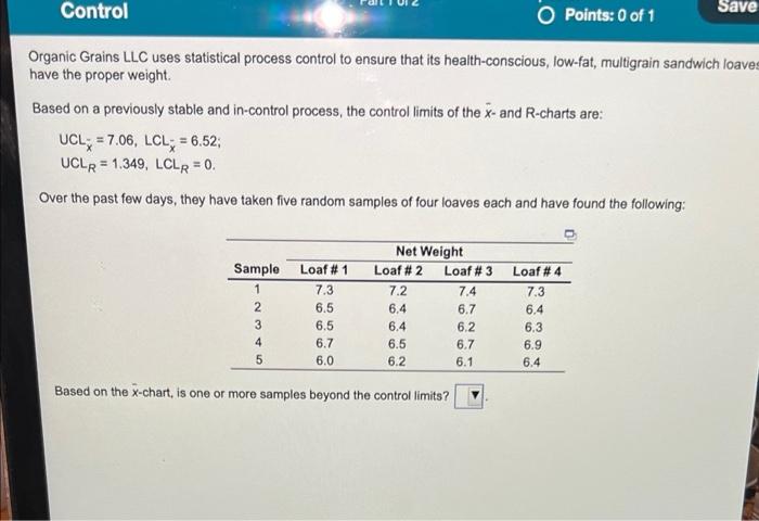 help pls!!!! A) Based on X bar chart, is one or
