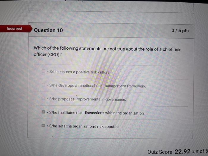 each answer has different assigned mark (ie if 4