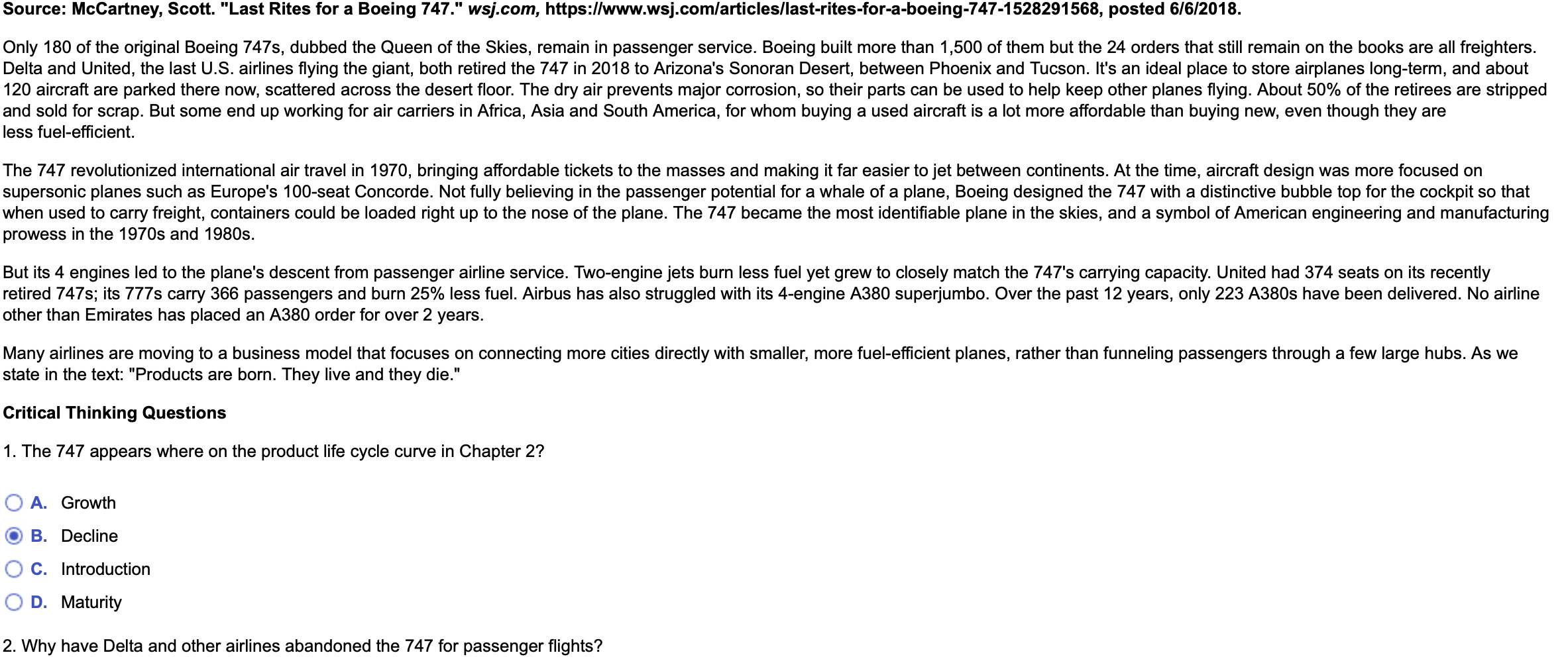 Source: McCartney, Scott. "Last Rites for a