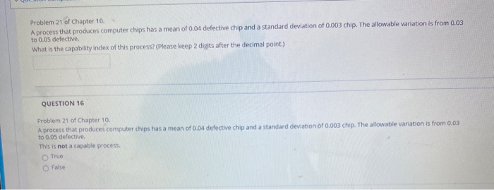 it is linked Problem 21 of Chapter 10 A process