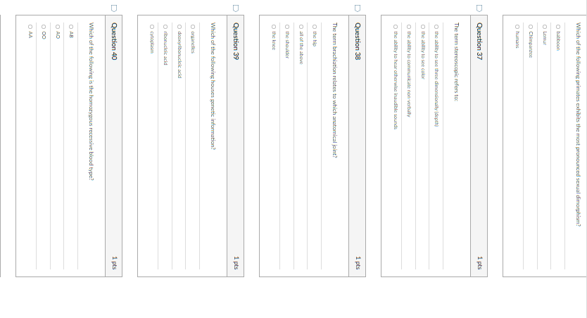 Which of the following primates exhibits the most