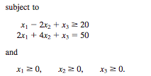 4.6-7. Consider the following problem. Maximize Z